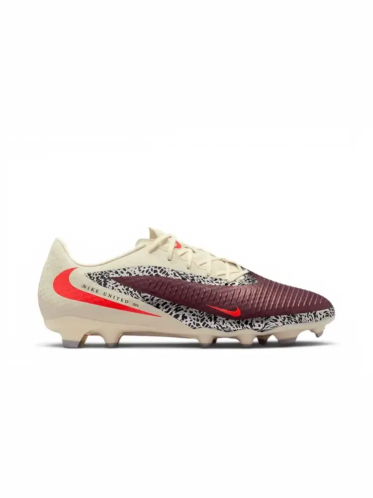 Бутсы Nike United Phantom 6 Low Academy MG — изображение 1 из 1, бордовый