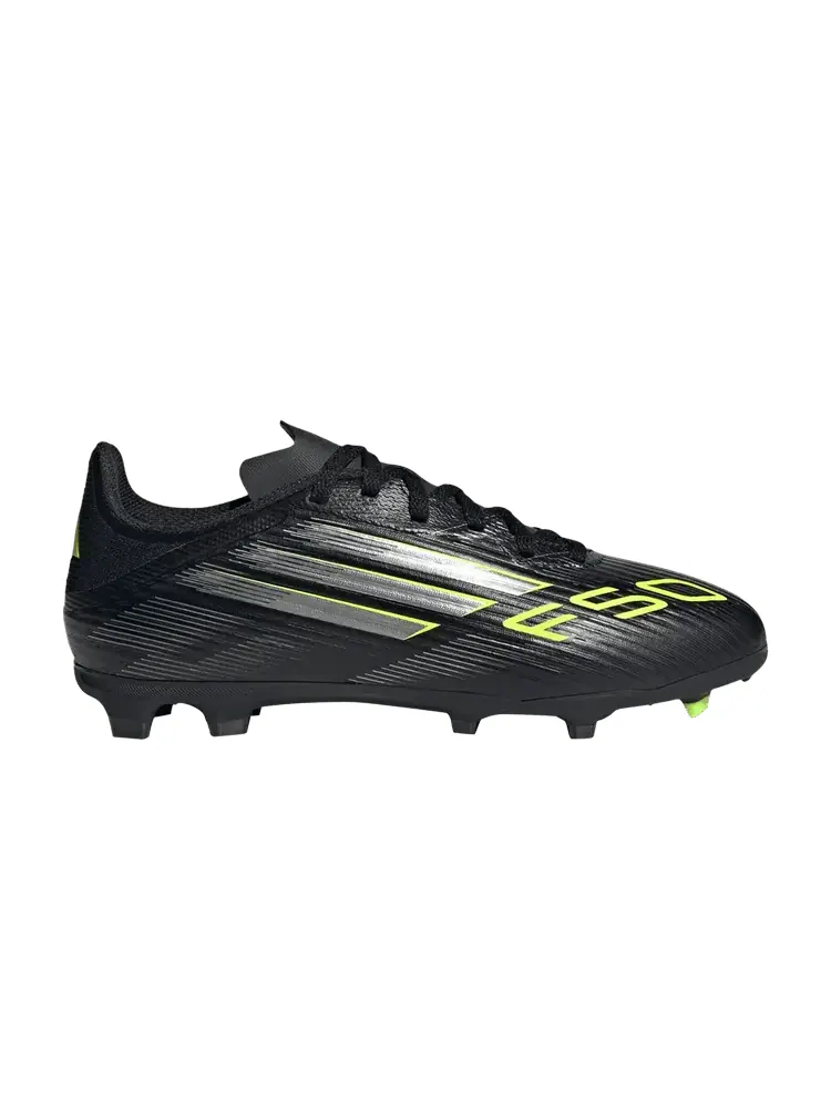 Бутсы adidas Adizero F50 League FG MG K 'Electric Stealth Pack' — изображение 1 из 1, черный/металлик