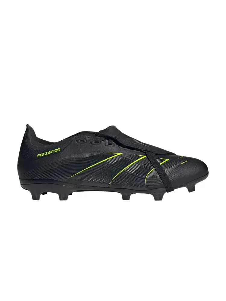 Бутсы adidas Predator League Foldover Tongue FG MG 'Electric Stealth Pack' — изображение 1 из 1, черный