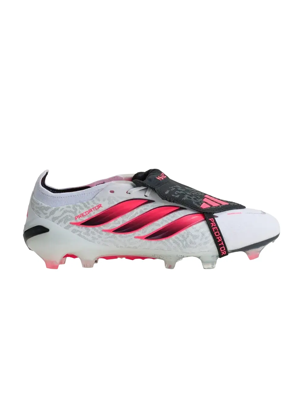 Бутсы Adidas Predator Elite Fold-Over Tongue FG — изображение 1 из 1, белый//черный