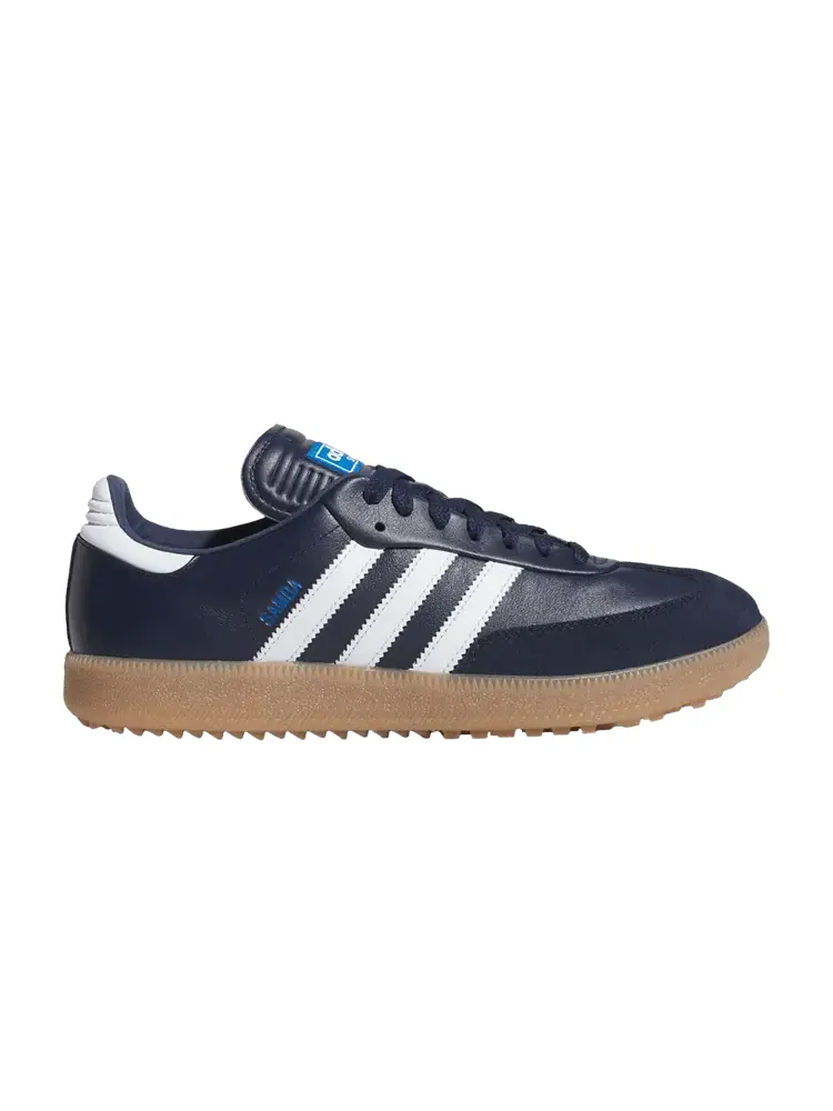 Бутсы adidas Samba Spikeless Golf 'Night Indigo' — изображение 1 из 1, индиго/белый/синий