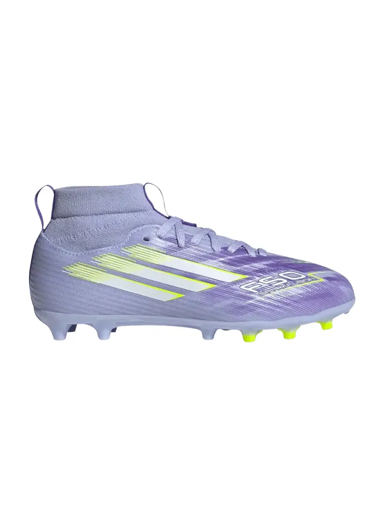 Бутсы adidas Adizero F50 League FG AG K 'Sparkfusion Pack' — изображение 1 из 1, фиолетовый//фиолетовый