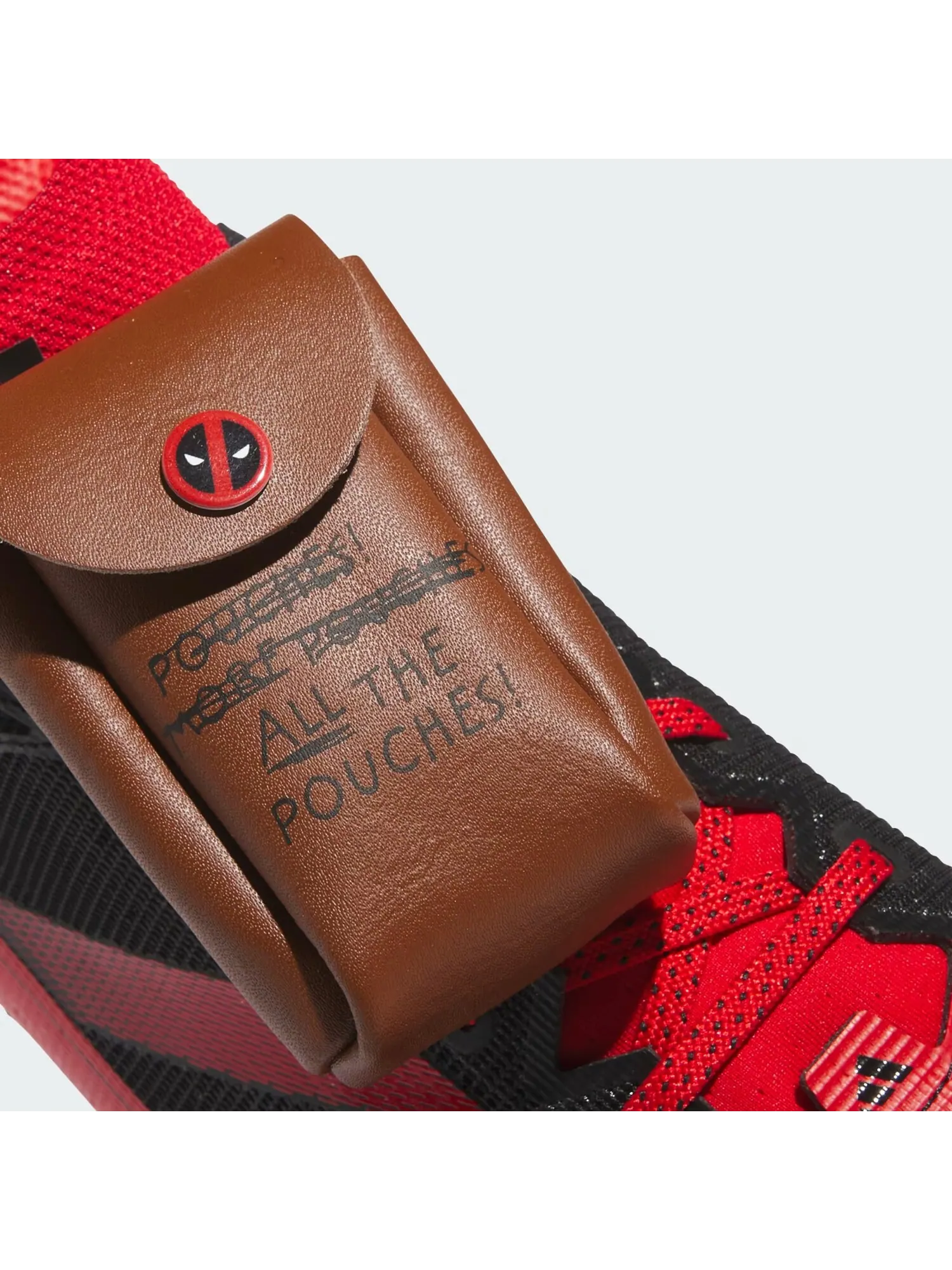 Футбольные бутсы Adidas Adizero Electric x Marvel 'Deadpool' — изображение 7 из 8, черный/красный