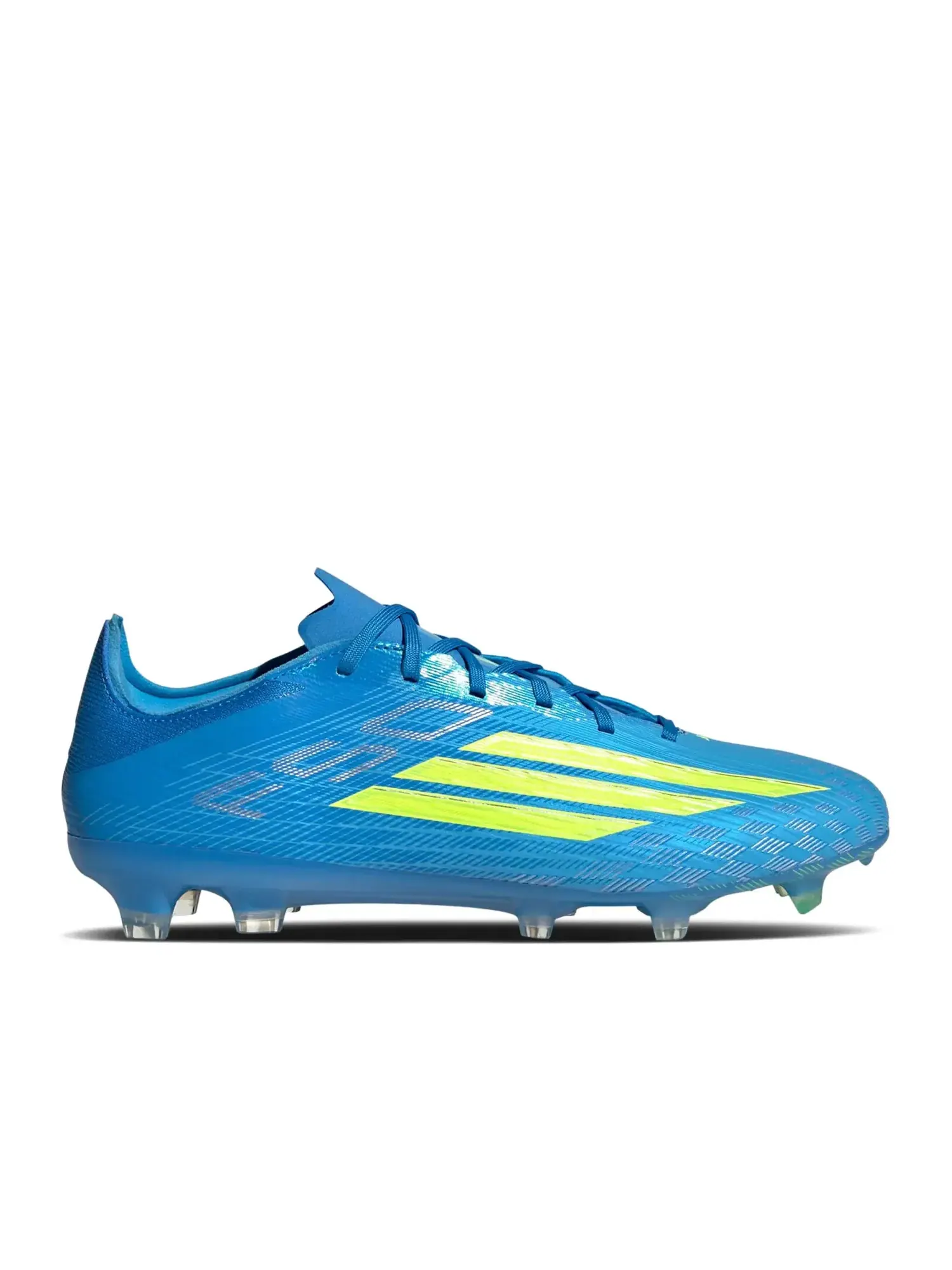 Футбольные бутсы Adidas F50 Pro FG — изображение 1 из 1, синий/желтый