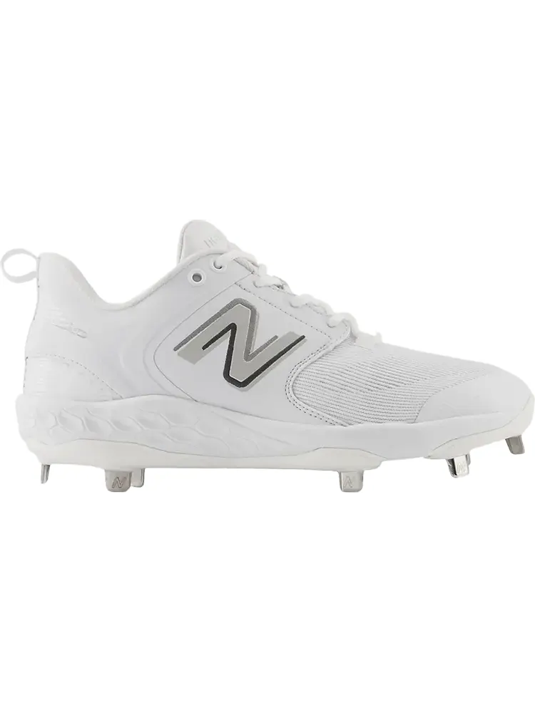 Бутсы New Balance Fresh Foam X 3000v6 Metal 'White' — изображение 1 из 1, белый