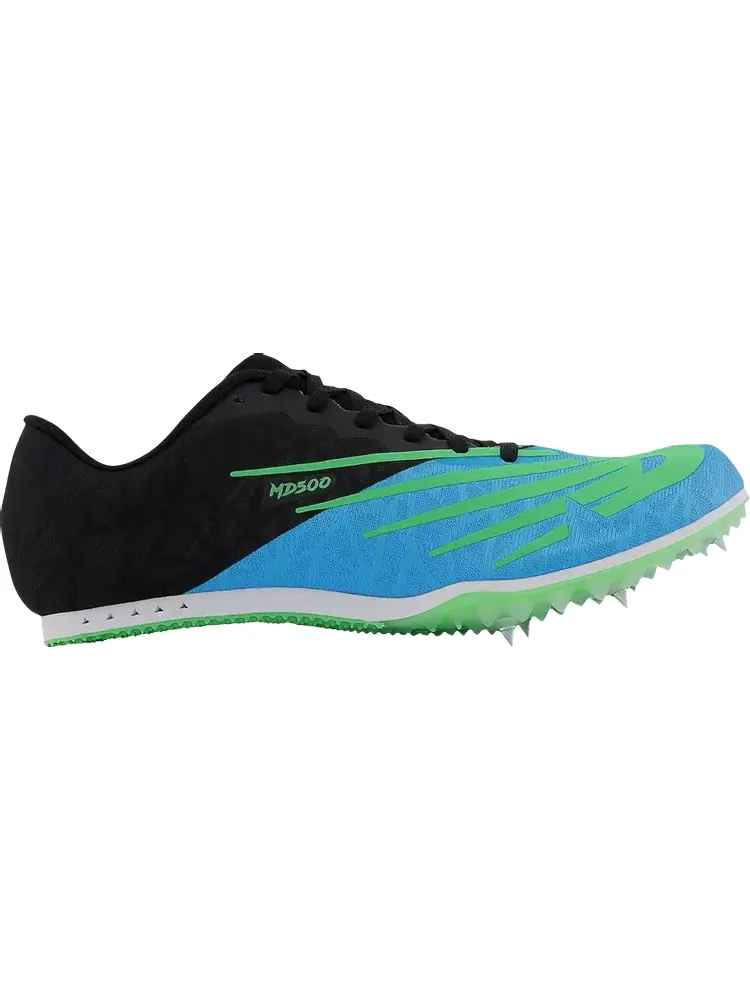 Бутсы New Balance MD500v8 'Blue Black Green' — изображение 1 из 1, синий