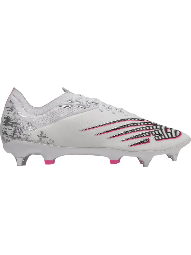 Бутсы New Balance Furon V6+ Pro SG 'White Alpha Pink' — изображение 1 из 1, белый