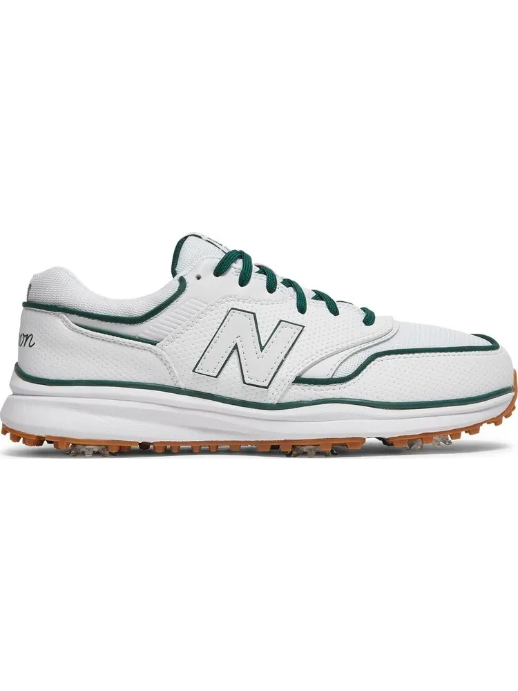 Бутсы New Balance Malbon Golf x 997G 'White Green' — изображение 1 из 8, белый