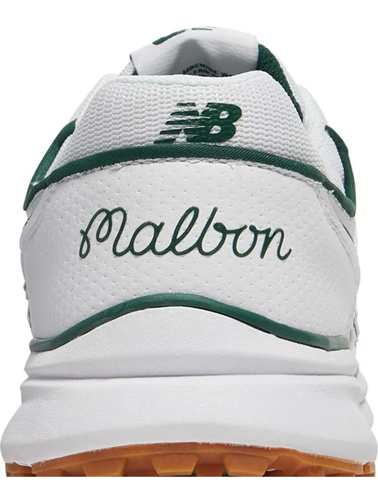Бутсы New Balance Malbon Golf x 997G 'White Green' — изображение 7 из 8, белый