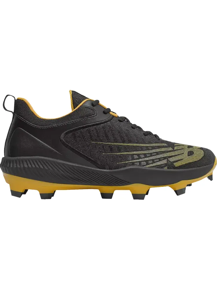 Бутсы New Balance FuelCell 4040 v6 Molded 'Black Yellow' — изображение 1 из 1, черный