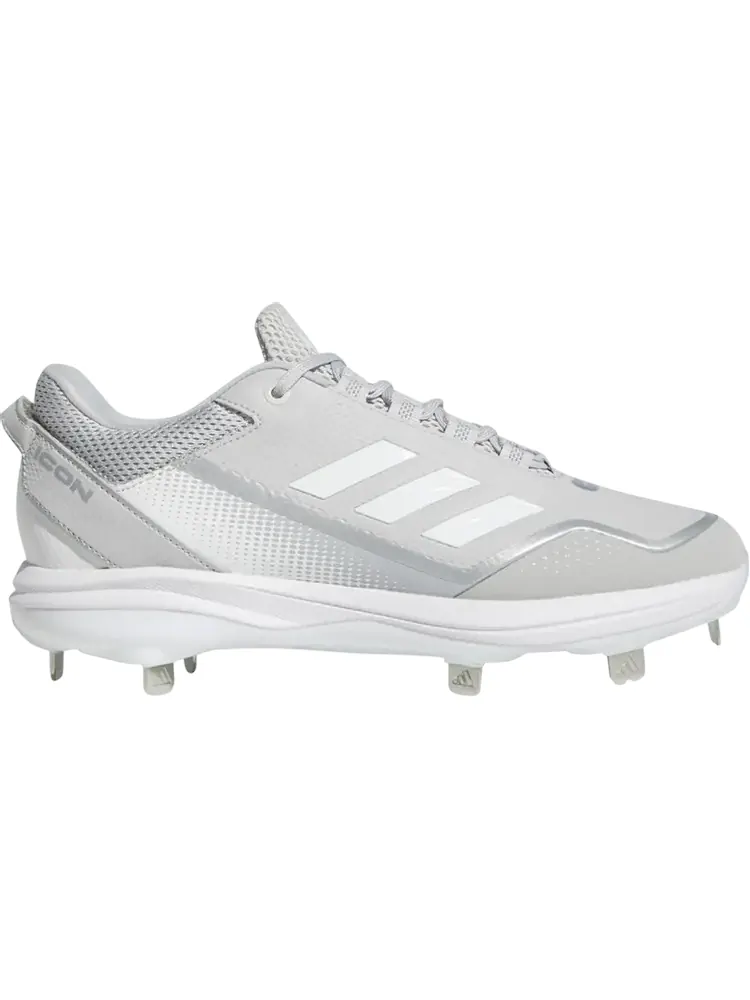 Бутсы Adidas Icon 7 'Team Light Grey Silver Metallic' — изображение 1 из 1, серый