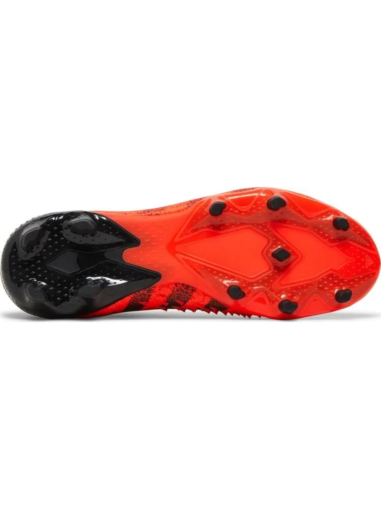 Бутсы Adidas Predator Freak.2 FG 'Demonskin - Solar Red' — изображение 4 из 8, красный