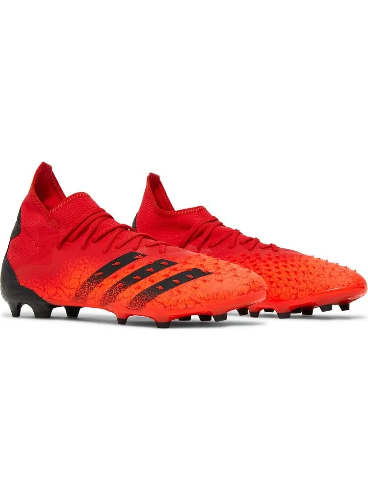 Бутсы Adidas Predator Freak.2 FG 'Demonskin - Solar Red' — изображение 8 из 8, красный