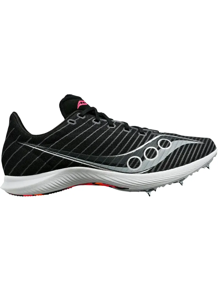 Бутсы Saucony Velocity MP Black ViZi — изображение 1 из 1, черный