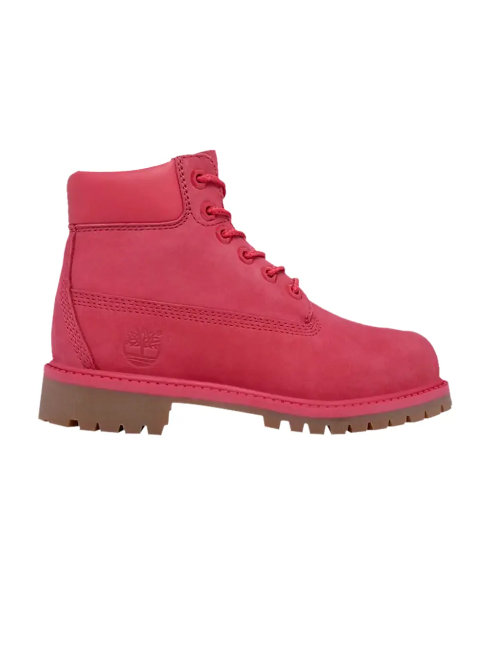 Ботинки Timberland Premium 6 Inch Youth — изображение 1 из 1, розовый красный розовый