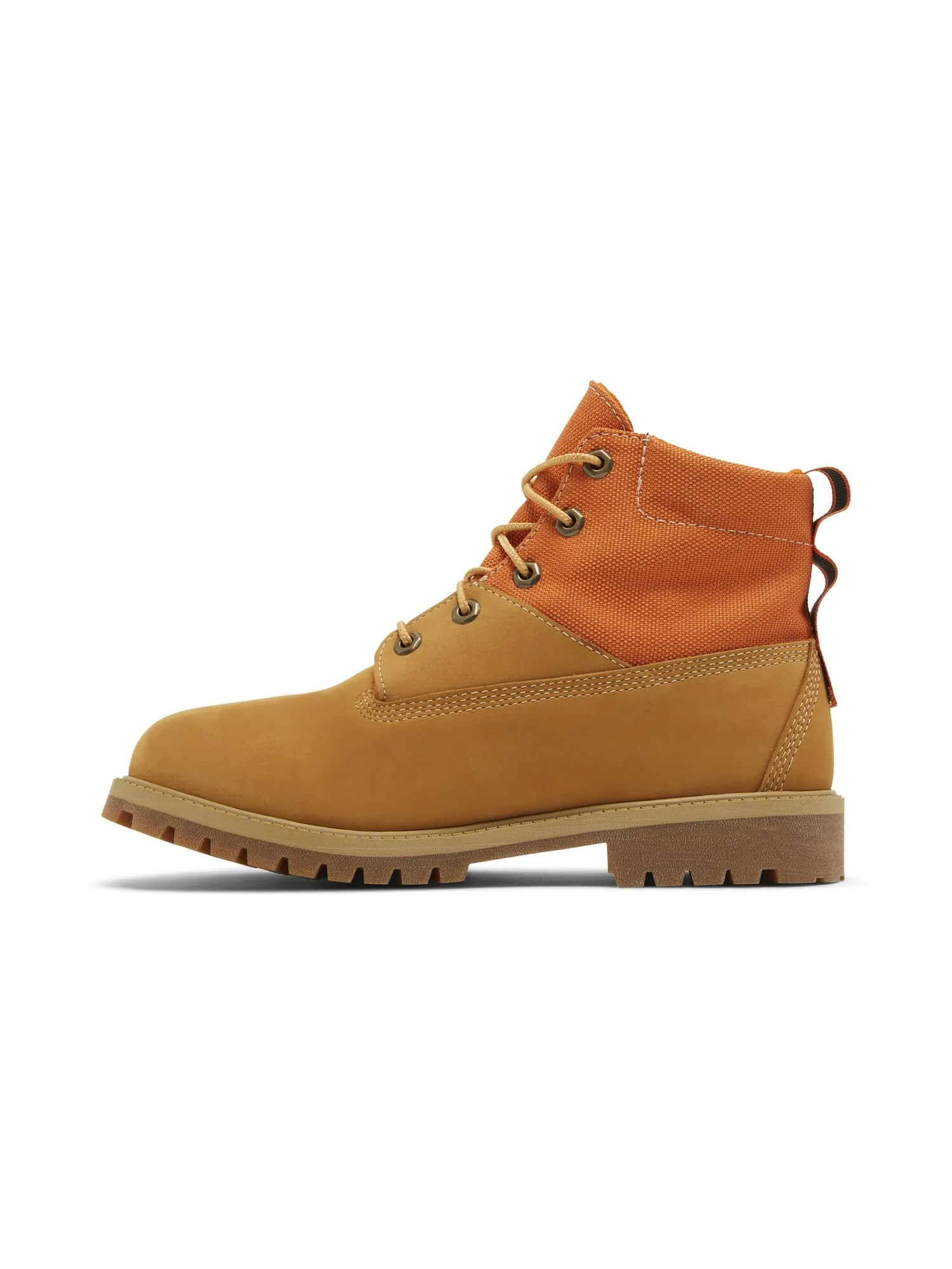 Ботинки Timberland Premium 6 Inch Junior, нубук — изображение 3 из 8, желтый/коричневый