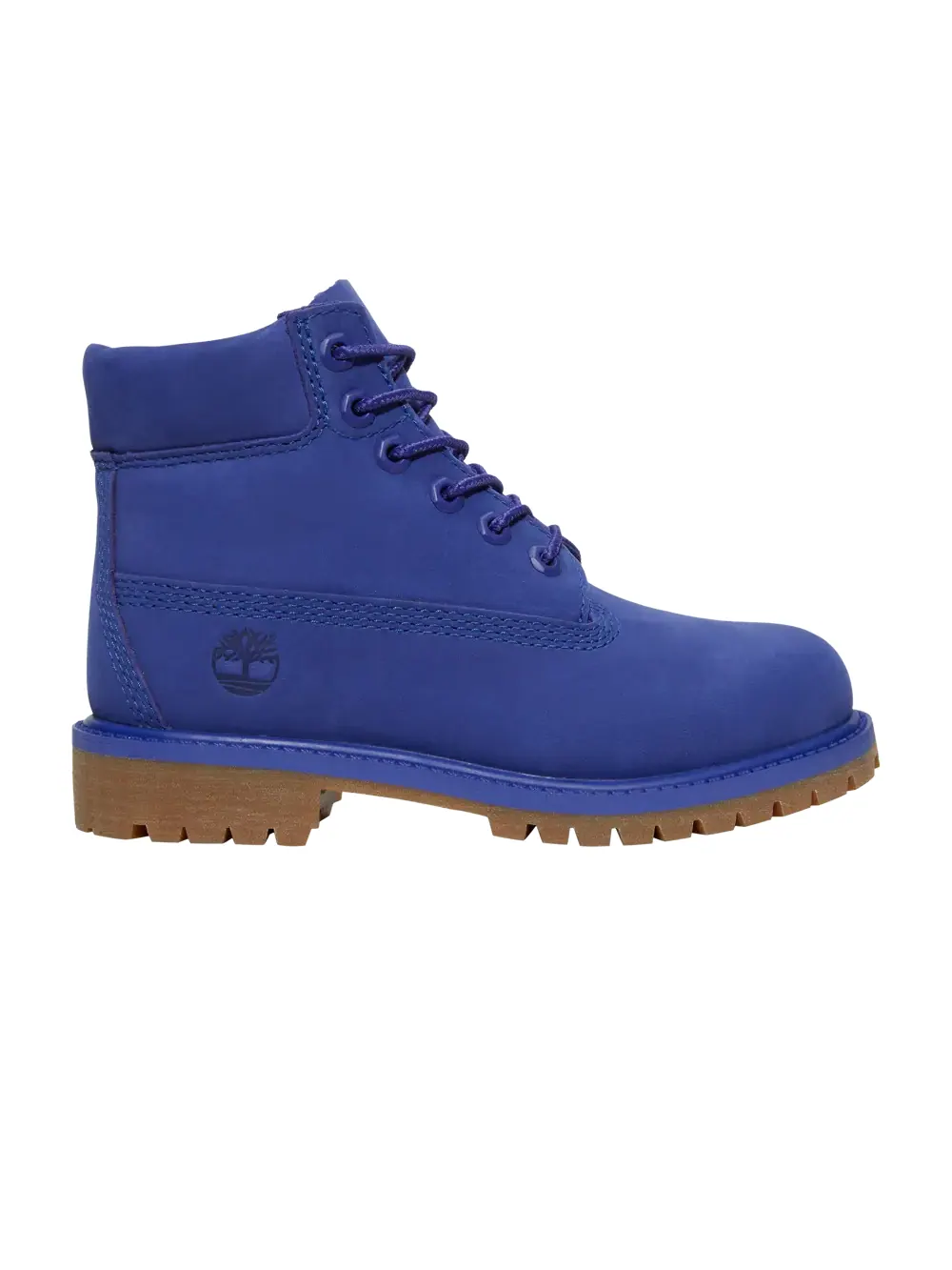 Ботинки Timberland Premium 6 Inch Junior, с логотипом — изображение 1 из 1, яркий синий