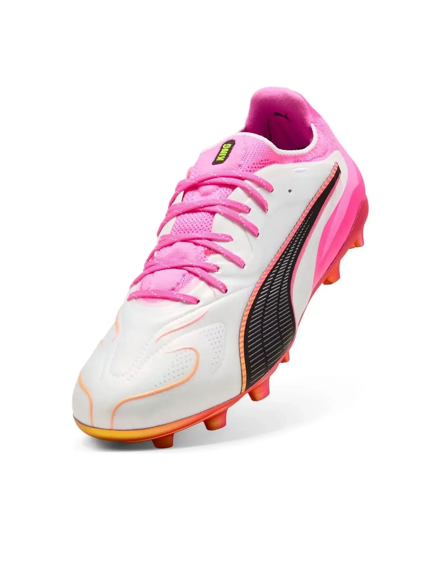 Кроссовки PUMA King 20 Ultimate FG/AG 'White Poison Pink' 108457-05 — изображение 3 из 6, белый