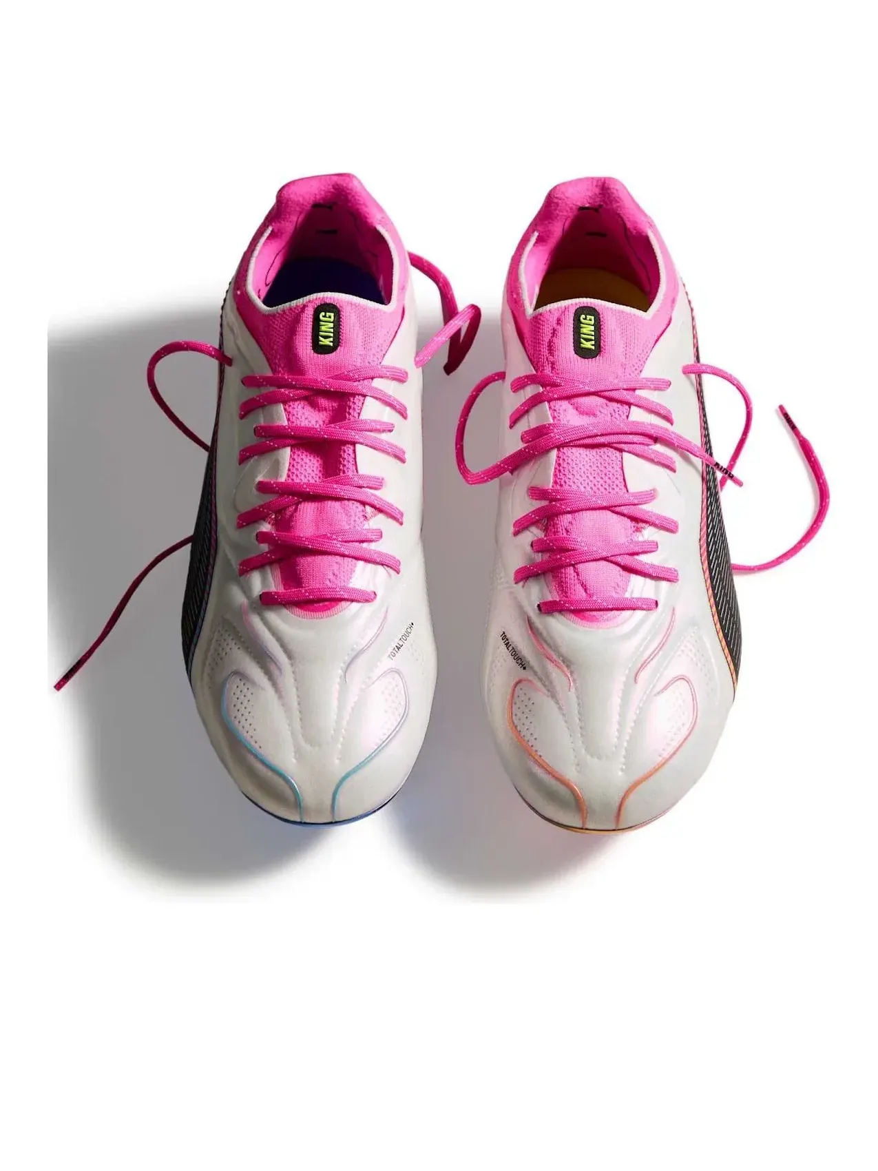 Кроссовки PUMA King 20 Ultimate FG/AG 'White Poison Pink' 108457-05 — изображение 6 из 6, белый