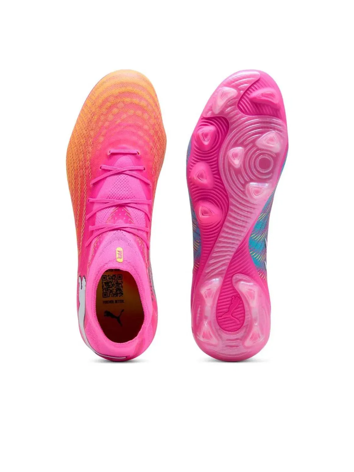 Кроссовки PUMA Future 9 Pro FG/AG 'Poison Pink Sun Stream' 108712-05 — изображение 5 из 6, розовый