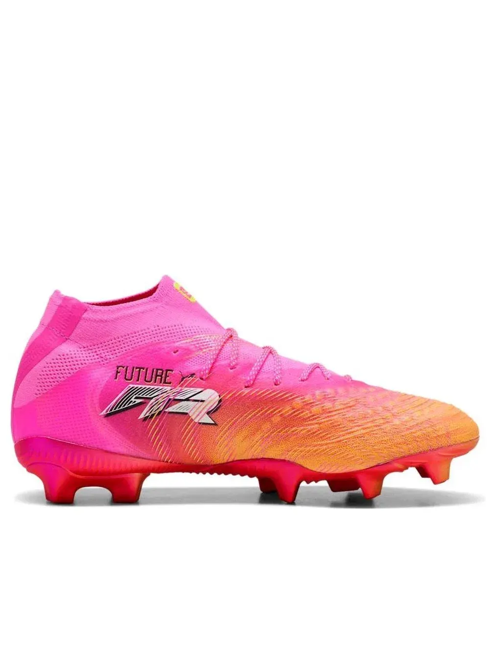 Женские бутсы для футбола с шнуровкой Future 9 PUMA — изображение 2 из 6, розовый