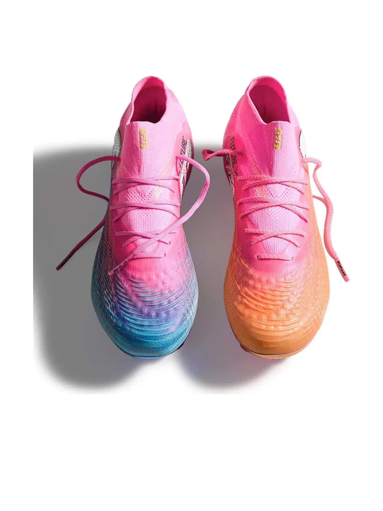 Женские бутсы для футбола с шнуровкой Future 9 PUMA — изображение 6 из 6, розовый