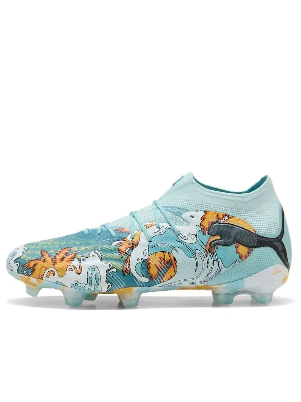 Кроссовки PUMA Future 9 Ultimate Ca La FG 'Light Aqua Aqua Team Aqua' 108955-01 — изображение 1 из 6, синий