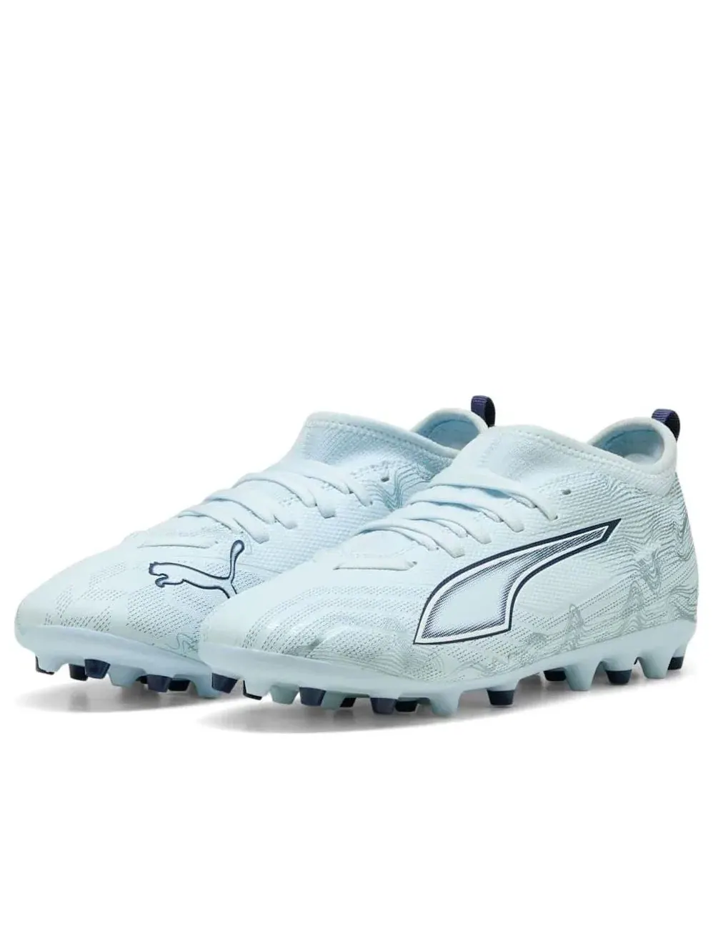 Кроссовки PUMA Ultra 6 Match MG Dreamrush 'Icy Blue White' 108973-03 — изображение 6 из 6, синий
