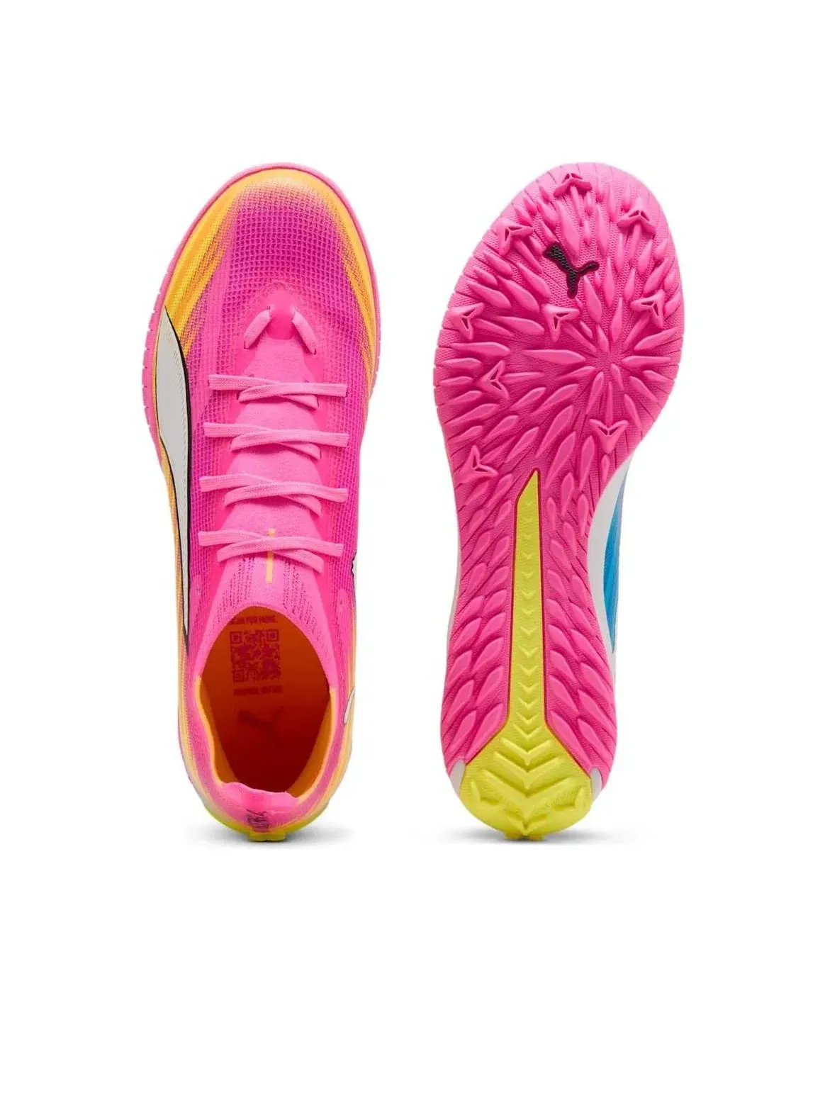 Кроссовки PUMA Ultra 6 Match TT 'Poison Pink White' 108975-05 — изображение 5 из 6, черный