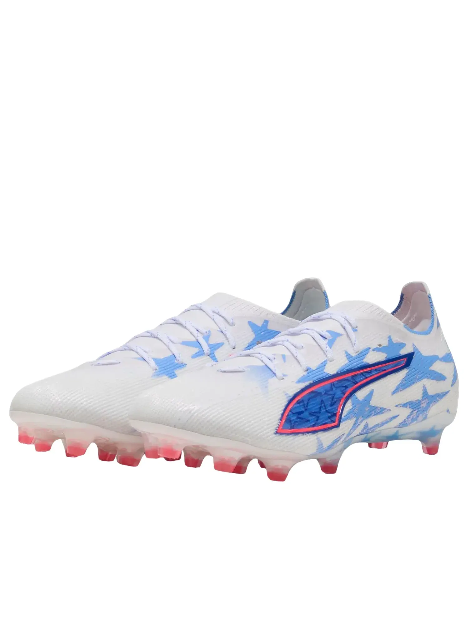 Мужские футбольные бутсы Ultra Pro с принтом PUMA — изображение 2 из 4, белый