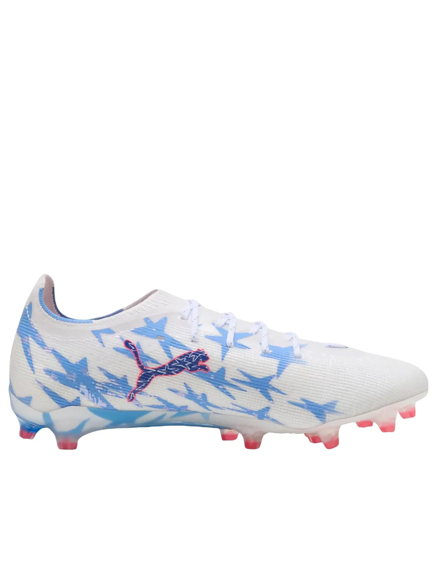 Мужские футбольные бутсы Ultra Pro с принтом PUMA — изображение 4 из 4, белый