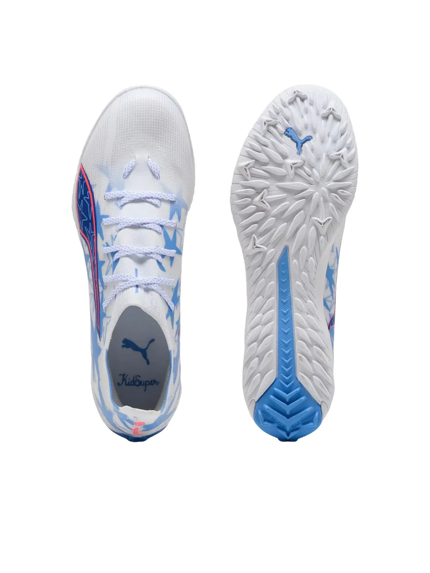 Мужские кроссовки для футбола с шнуровкой Puma Ultra Match — изображение 3 из 4, белый