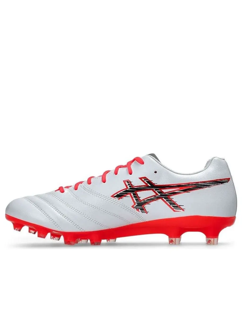 Мужские бутсы для футбола на шнуровке с кожаным верхом ASICS DS Light X-Fly Pro 3 — изображение 1 из 7, белый