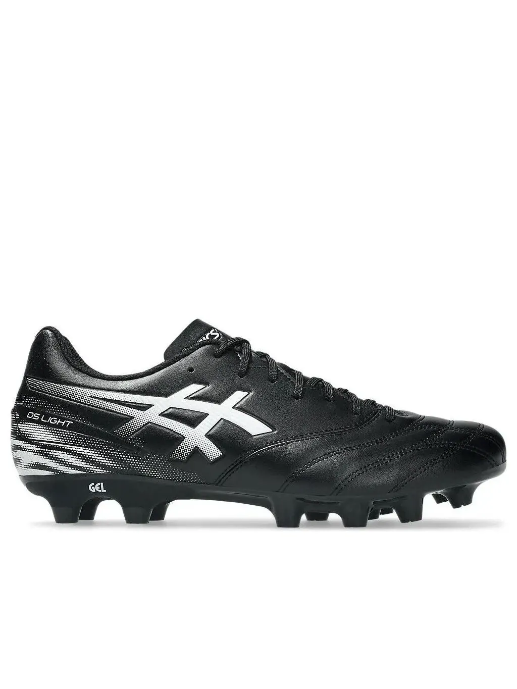 Мужские кроссовки для футбола с кожаным верхом Ds Light Club ASICS — изображение 2 из 7, черный