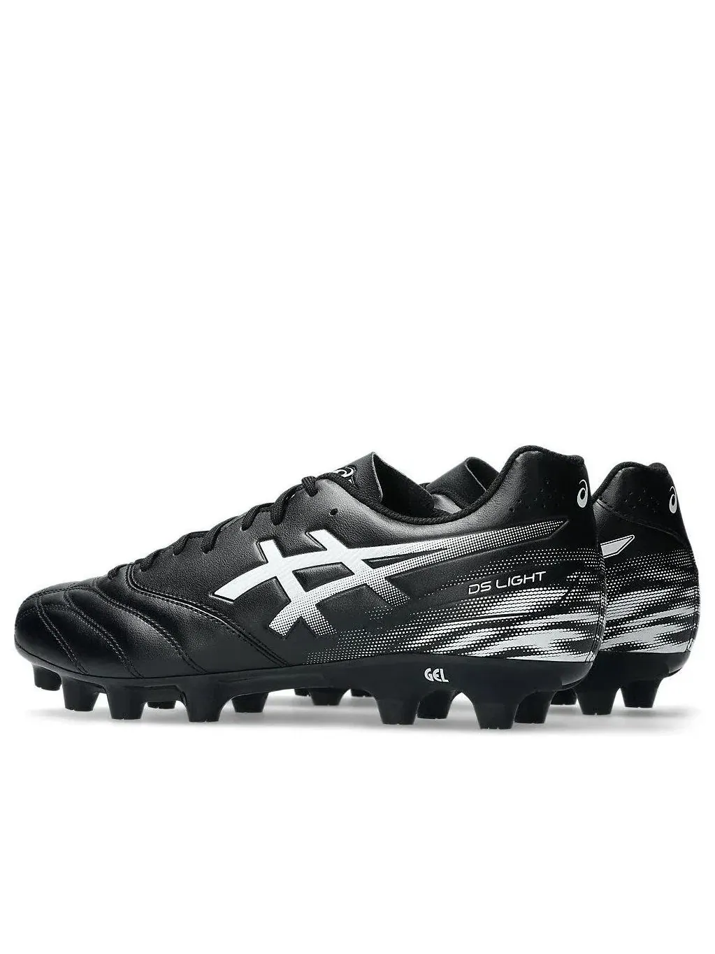 Мужские кроссовки для футбола с кожаным верхом Ds Light Club ASICS — изображение 4 из 7, черный