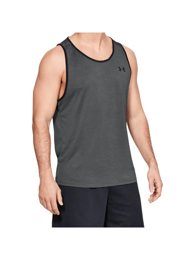 Спортивный топ Under Armour Tech 2.0 Tank Top 'Dark Grey' 1328704-013 — 3