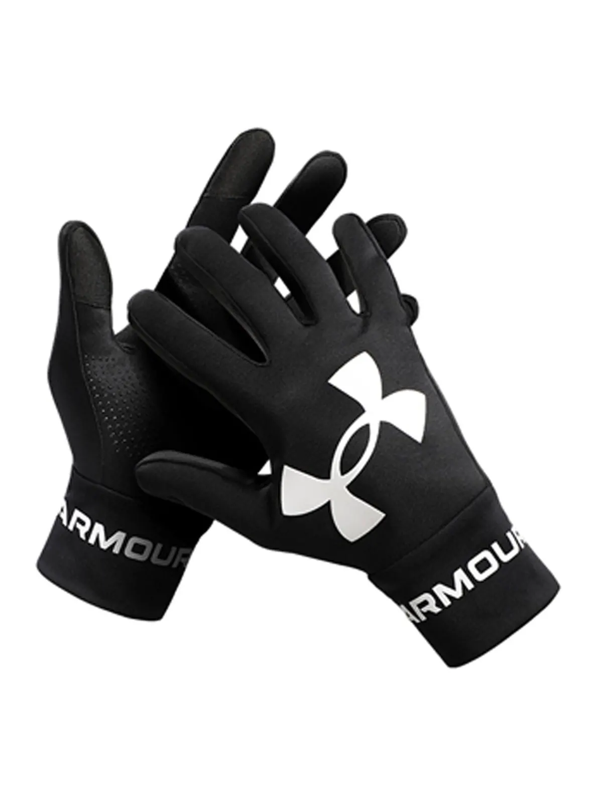 Тренировочные перчатки Under Armour Outdoor — изображение 1 из 4, черный/белый