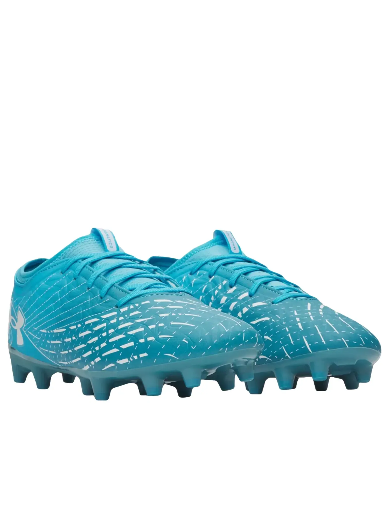 Футбольные бутсы Under Armour Magnetico Select 5 FG 'Blue Blur Boundless Blue White' 6000540-471 — изображение 2 из 5, синий