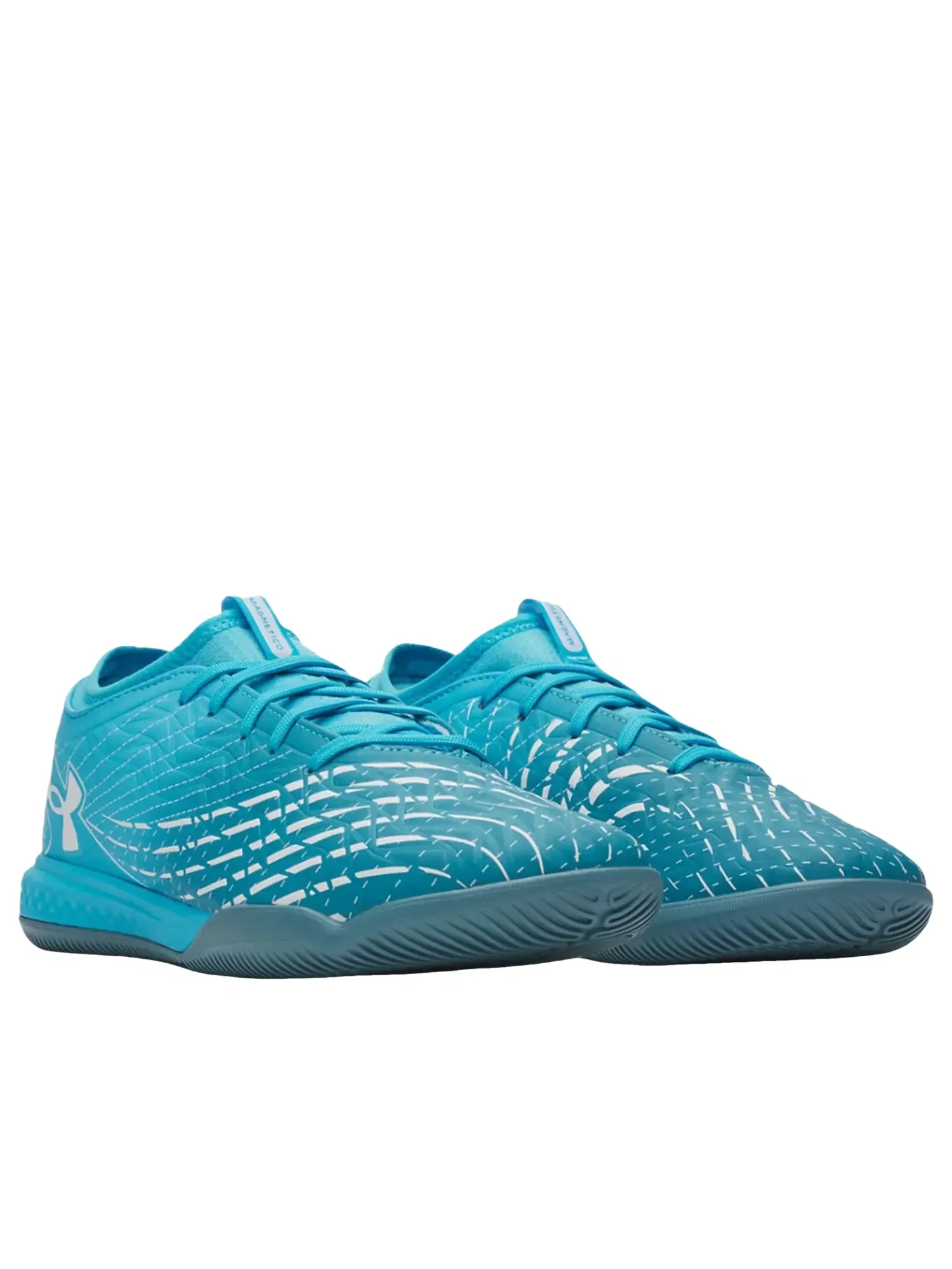 Кроссовки Under Armour Magnetico Select 5 Indoor 'Blue Blur Boundless Blue White' 6000541-471 — изображение 2 из 5, синий