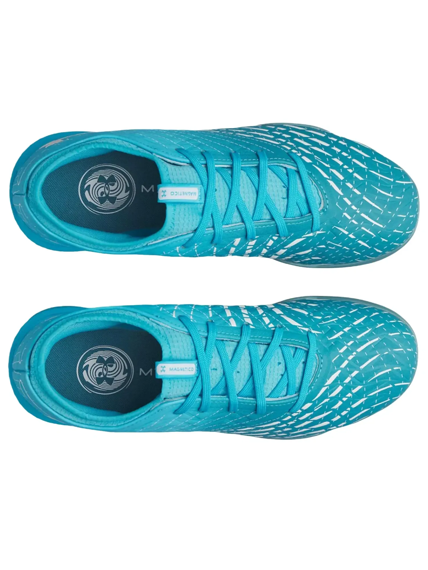 Кроссовки Under Armour Magnetico Select 5 Indoor 'Blue Blur Boundless Blue White' 6000541-471 — изображение 3 из 5, синий