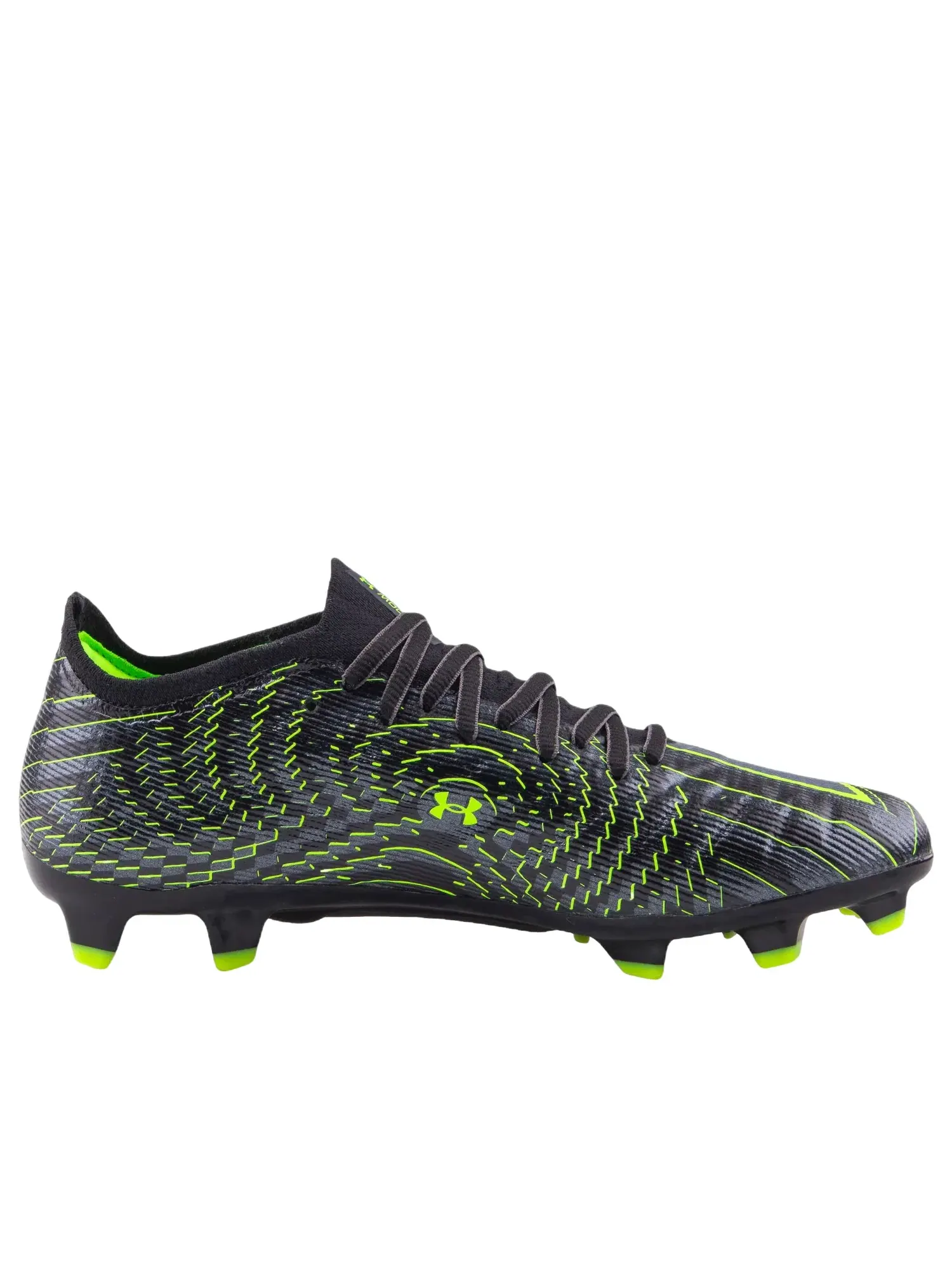 Кроссовки Under Armour Shadow Pro 4 FG 'Black Titan Gray Hyper Green' 6006229-001 — изображение 5 из 5, черный