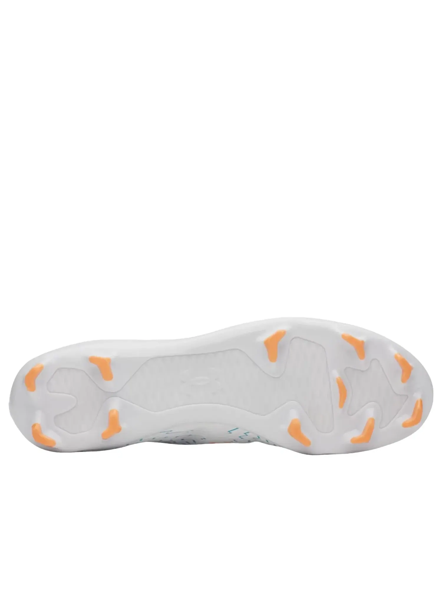 Кроссовки Under Armour Shadow Select 4 FG 'White Boundless Blue Orange Bloc' 6006230-100 — изображение 4 из 5, белый