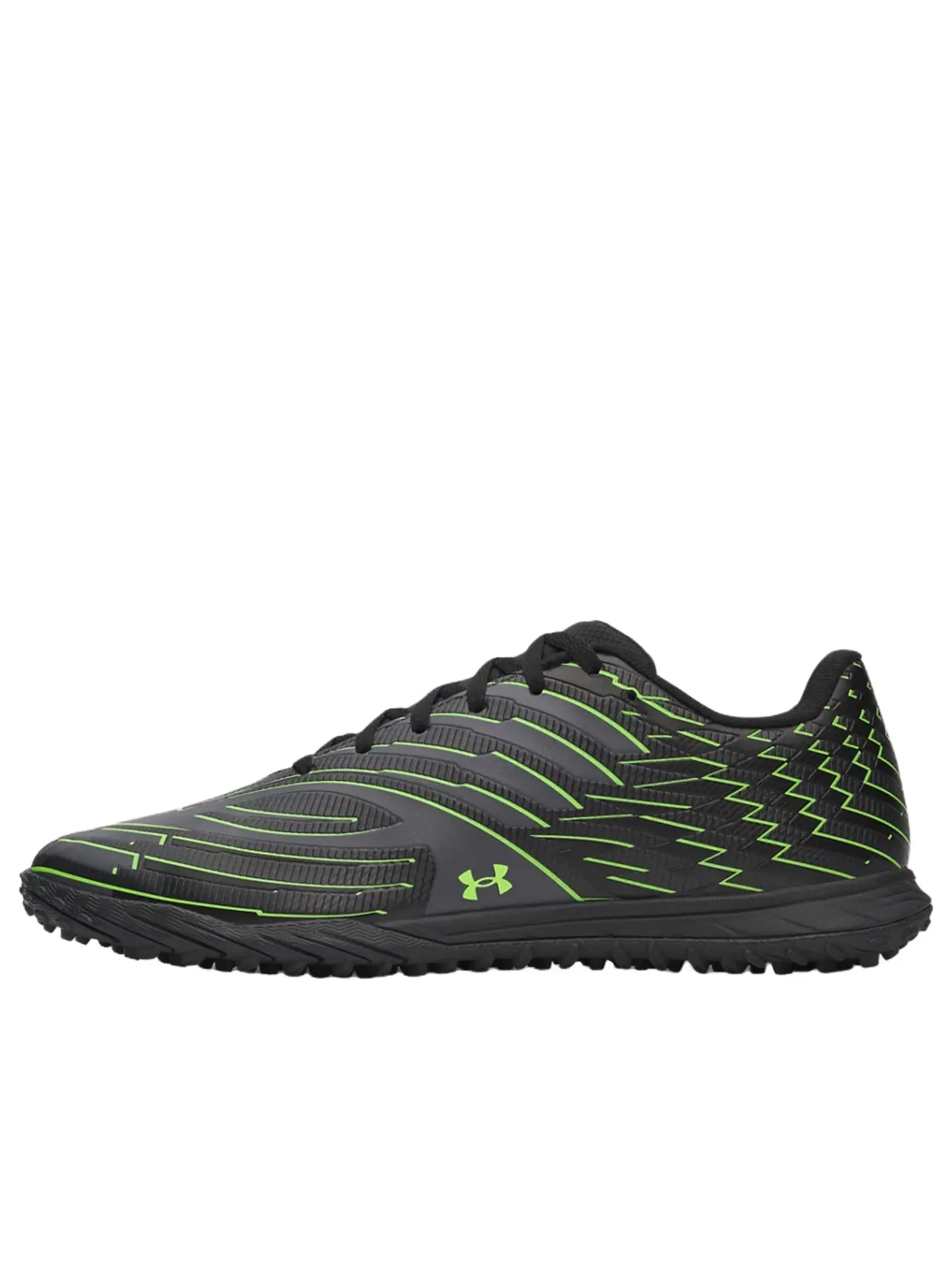 Кроссовки Under Armour Shadow Select 4 Turf 'Black Titan Gray Hyper Green' 6006231-001 — изображение 1 из 5, черный