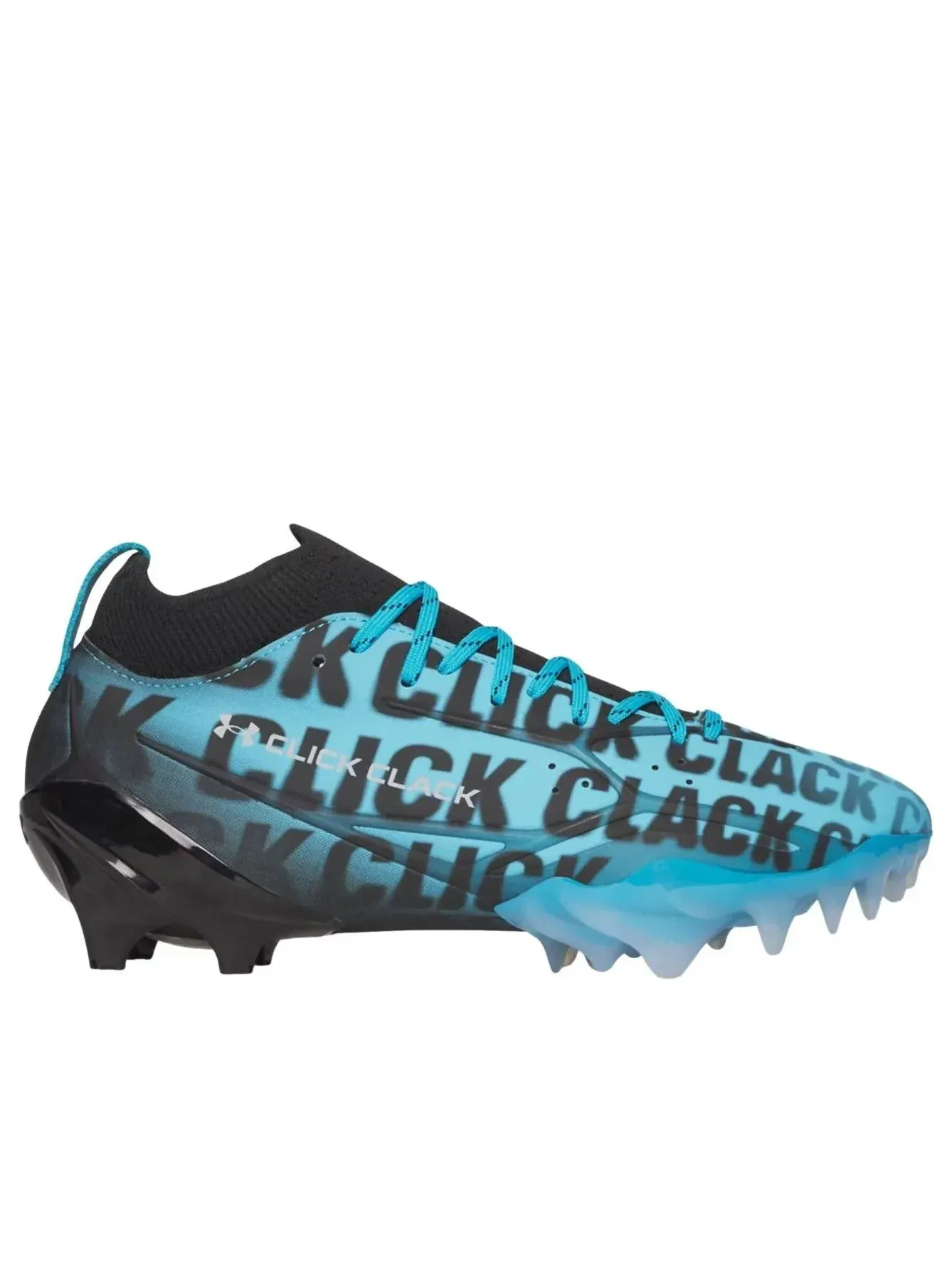Бутсы футбольные Under Armour Spotlight Pro PTH 'Blue Blur Black Metallic Silver' — изображение 5 из 5, синий