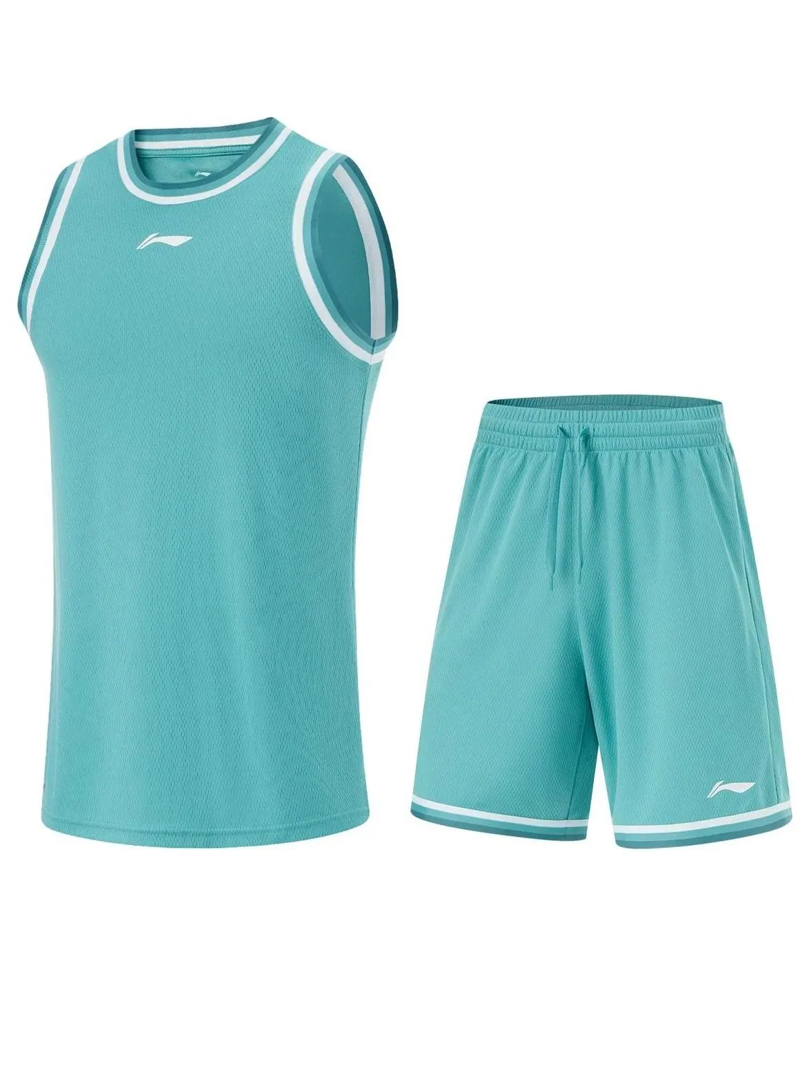 Спортивные костюмы для баскетбольных соревнований Li-Ning цвета «бирюзовый» — 1