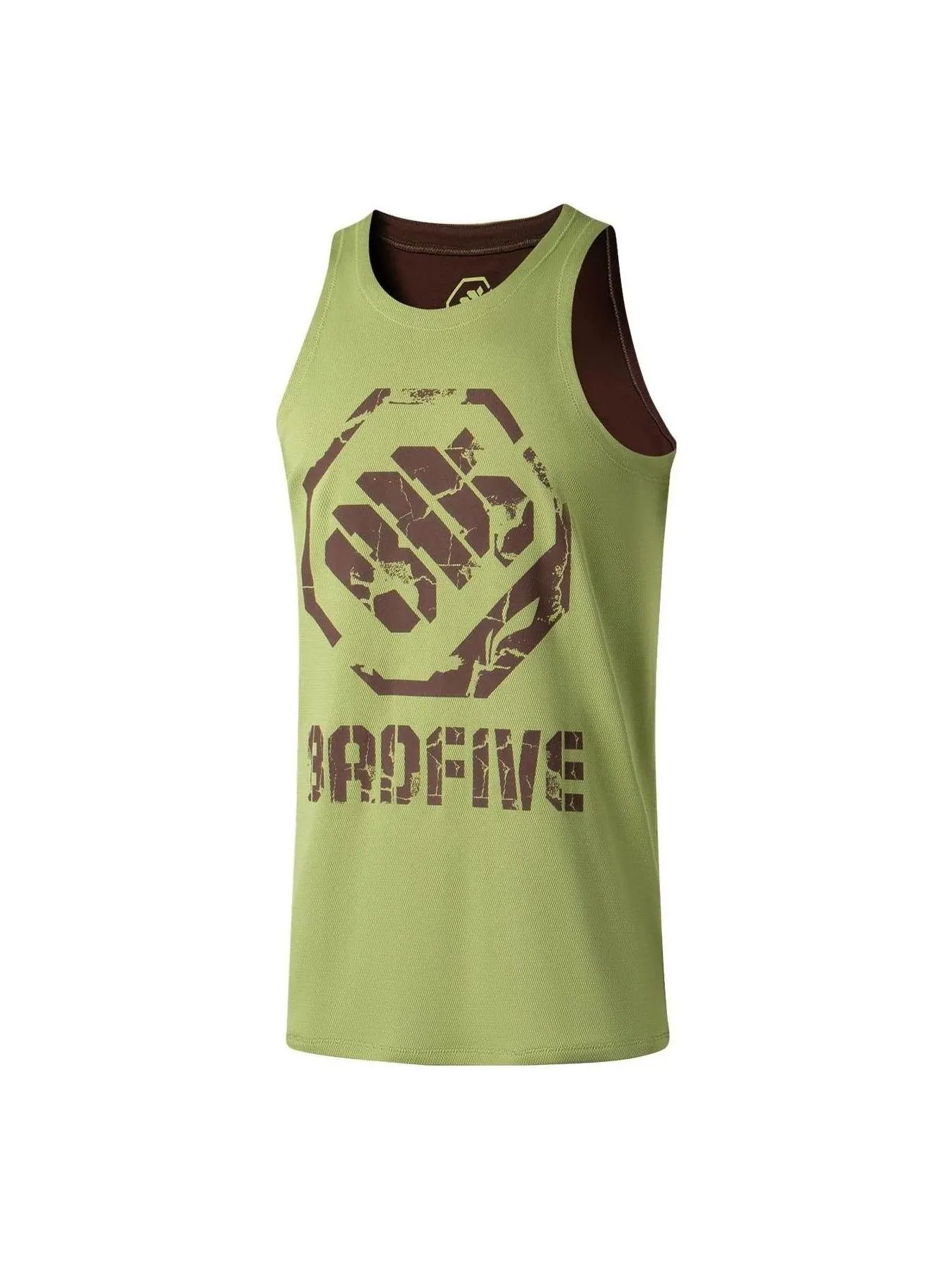 Спортивный топ Li-Ning BadFive Graphic Basketball Tank 'Moss Green' AAYT011-3 — 1