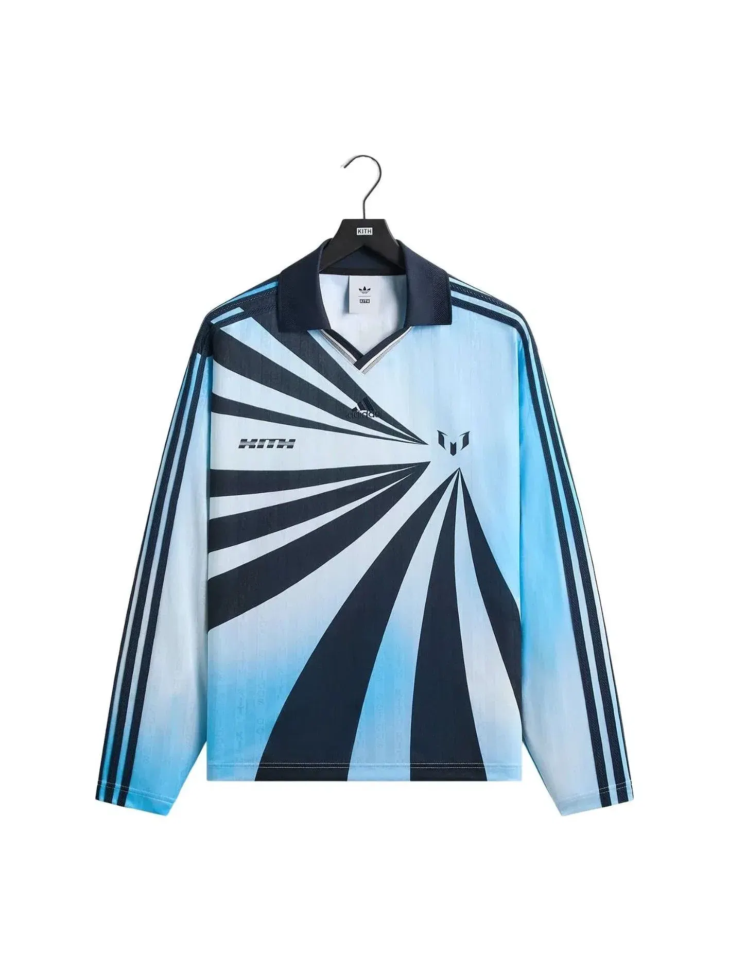 Мужская футболка с длинным рукавом KITH x Messi for Adidas Football Goalkeeper Long Sleeve T-Shirt