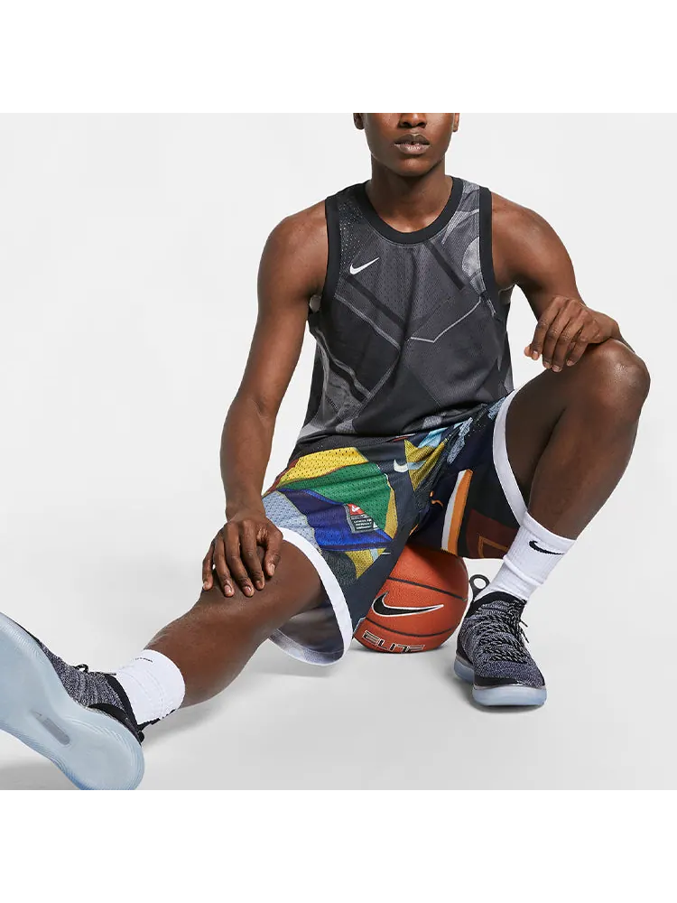 Жилет Nike Logo Round Neck Loose Gym Sports Quick Dry Basketball Vest Black — 2