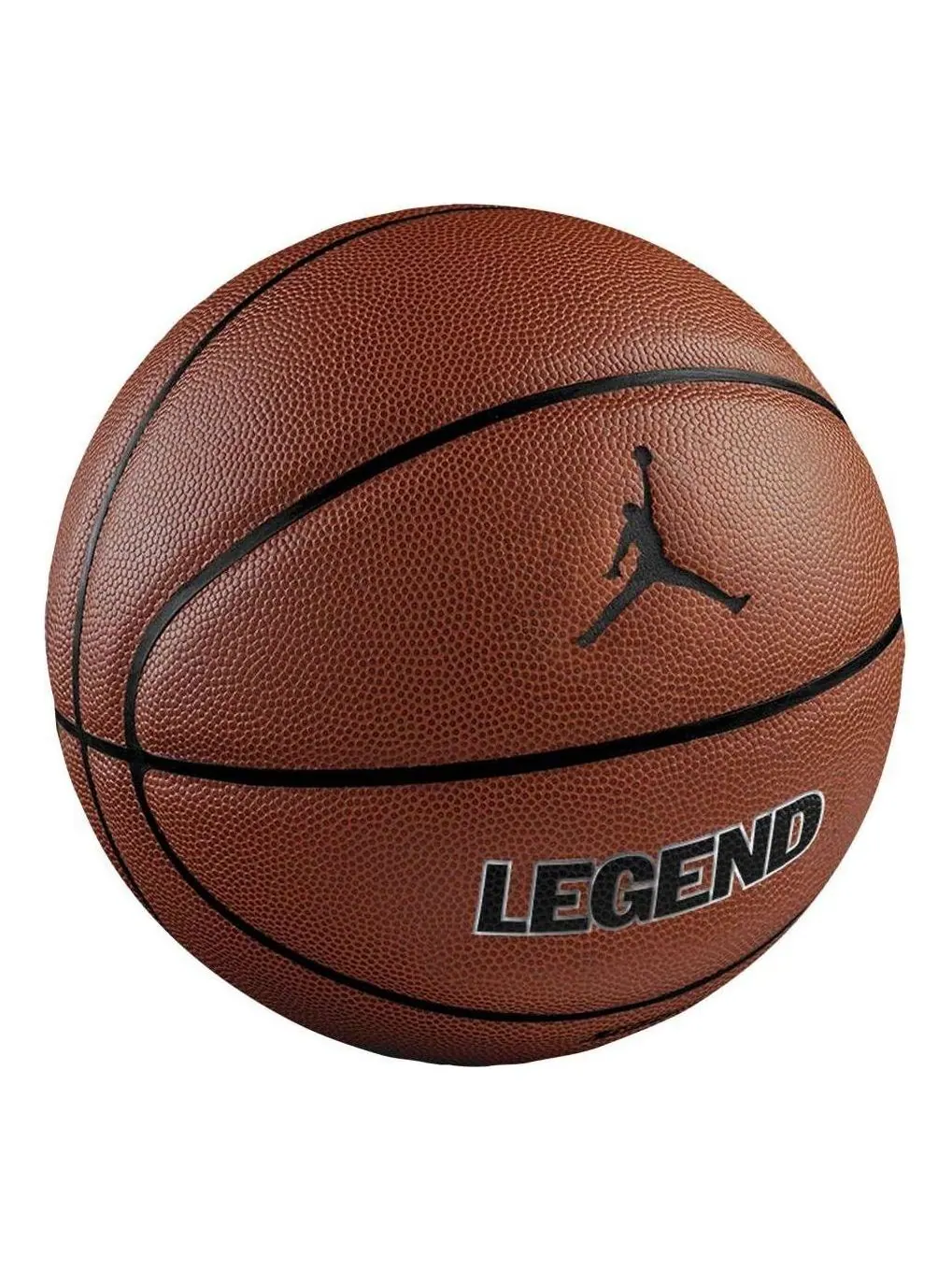 Баскетбольный мяч Air Jordan Legend, круглый, размер 7 — изображение 1 из 3, коричневый
