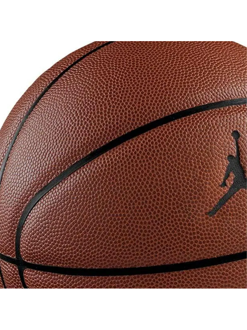 Баскетбольный мяч Air Jordan Legend, круглый, размер 7 — изображение 2 из 3, коричневый